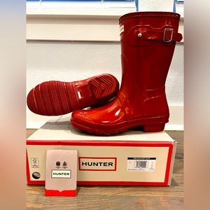Hunter Women's Original Short Gloss Rain Boots